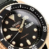 Orologio Seiko Uomo 5 Sport in Acciaio placcato oro rosa SRPD76K1 - SRPD76K1
